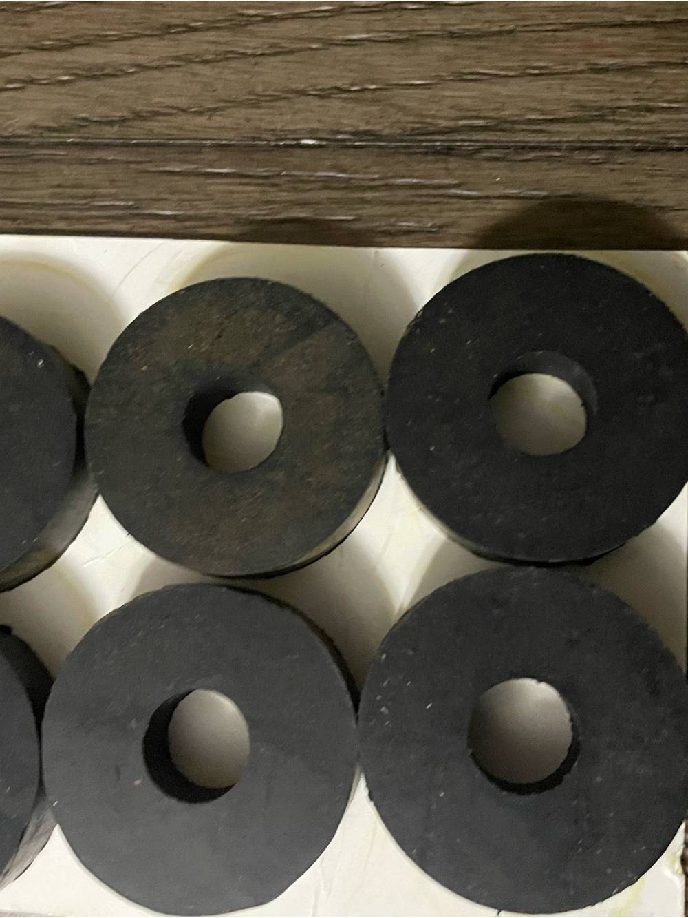 6 pack thick rubber washers